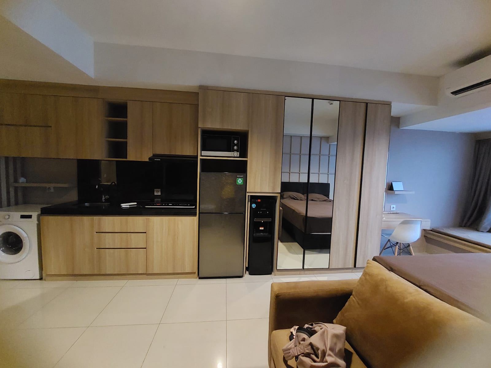 Di sewakan apartemen orange county studio full furnished